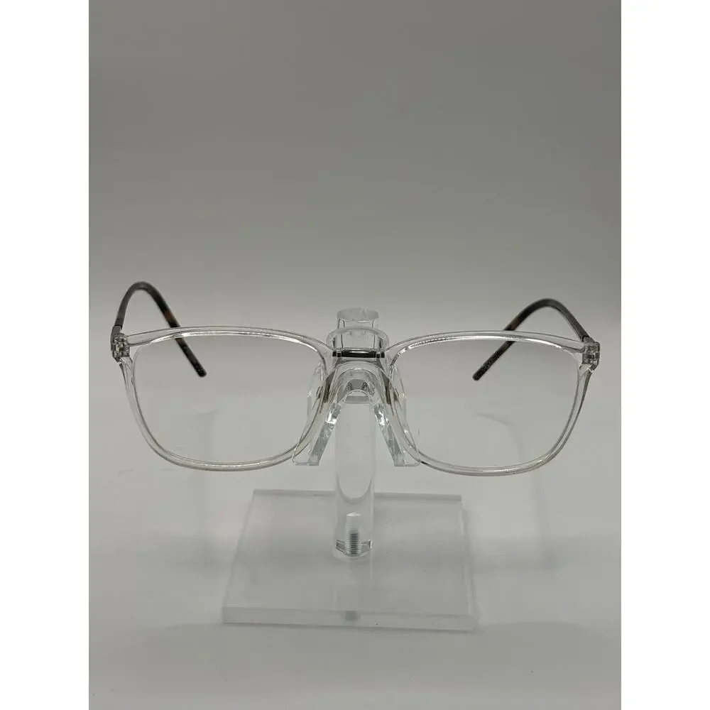 Airlock 2000 971 Clear Eyeglasses Frames Tortoise Temples 53-17-145
